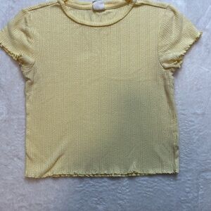 Urban Outfitters Yellow Textured Women's Crop 💛